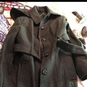 Liz clayborne wool trench